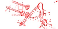 ALBERO A CAMME/CATENA CAMMA (DIESEL) (1.6L) per Honda CIVIC DIESEL 1.6 S 5 Porte 6 velocità manuale 2013