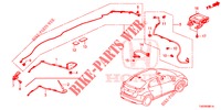 ANTENNA/ALTOPARLANTE (RH) per Honda CIVIC DIESEL 1.6 S 5 Porte 6 velocità manuale 2013