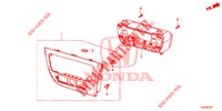 CONTROLLO RISCALDATORE (RH) per Honda CIVIC DIESEL 1.6 S 5 Porte 6 velocità manuale 2013