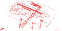 COPERTURA MOTORE (DIESEL) (1.6L) per Honda CIVIC DIESEL 1.6 S 5 Porte 6 velocità manuale 2013