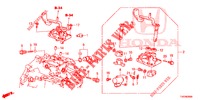 LEVA DI CAMBIO (DIESEL) (1.6L) per Honda CIVIC DIESEL 1.6 S 5 Porte 6 velocità manuale 2013