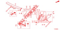 LUCE CODA/LUCE TARGA (PGM FI)  per Honda CIVIC DIESEL 1.6 S 5 Porte 6 velocità manuale 2013