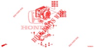 MODULATORE VSA(RH)('00 )  per Honda CIVIC DIESEL 1.6 S 5 Porte 6 velocità manuale 2013