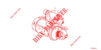 MOTORE AVVIATORE (DENSO) (DIESEL) (1.6L) per Honda CIVIC DIESEL 1.6 S 5 Porte 6 velocità manuale 2013