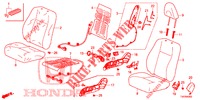 SEDILE ANTERIORE/CINTURE DI SICUREZZA (D.) (RH) per Honda CIVIC DIESEL 1.6 S 5 Porte 6 velocità manuale 2013