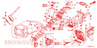 UNITA DI CONTROLLO (CABINE) (1) (RH) per Honda CIVIC DIESEL 1.6 S 5 Porte 6 velocità manuale 2013