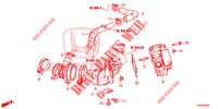 VALVOLA DI REGOLAZIONE PRESSIONE DI INGRESSO (DIESEL) (1.6L) per Honda CIVIC DIESEL 1.6 S 5 Porte 6 velocità manuale 2013