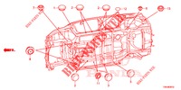 ANELLO DI TENUTA (INFERIEUR) per Honda CR-V DIESEL 1.6 EXCLUSIVE NAVI 4WD 5 Porte 6 velocità manuale 2017