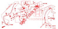 ARIA CONDIZIONATA (FLEXIBLES/TUYAUX) (DIESEL) (LH) per Honda CR-V DIESEL 1.6 EXCLUSIVE NAVI 4WD 5 Porte 6 velocità manuale 2017