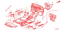 STOINO PAVIMENTO/ISOLATORE  per Honda CR-V DIESEL 1.6 EXCLUSIVE NAVI 4WD 5 Porte 6 velocità manuale 2017