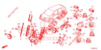UNITA DI CONTROLLO (COMPARTIMENT MOTEUR) (1) (DIESEL) per Honda CR-V DIESEL 1.6 EXCLUSIVE NAVI 4WD 5 Porte 6 velocità manuale 2017