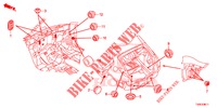 ANELLO DI TENUTA (ARRIERE) per Honda CIVIC 1.8 EXGT 5 Porte 5 velocità automatico 2014