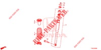 ASSORBITORE SCOSSE POST.  per Honda CIVIC 1.8 EXGT 5 Porte 5 velocità automatico 2014