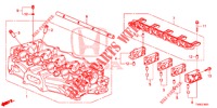 COPERTURA TESTA CILINDRO (1.8L) per Honda CIVIC 1.8 EXGT 5 Porte 5 velocità automatico 2014