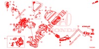 LEVA SELEZIONE (RH) per Honda CIVIC 1.8 EXGT 5 Porte 5 velocità automatico 2014