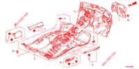 STOINO PAVIMENTO/ISOLATORE  per Honda CIVIC 1.8 EXGT 5 Porte 5 velocità automatico 2014