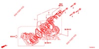 CORPO VALVOLA IMMISSIONE (1.8L) per Honda CIVIC 1.8 S 5 Porte 6 velocità manuale 2013