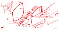 PANNELLI PORTIERE ANT.(2D)  per Honda CIVIC 1.8 S 5 Porte 6 velocità manuale 2013