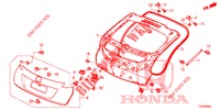 PANNELLO PORTELLONE(2D)  per Honda CIVIC 1.8 S 5 Porte 6 velocità manuale 2013