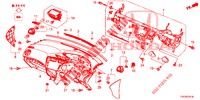 PANNELLO STRUMENTI (RH) per Honda CIVIC 1.8 S 5 Porte 6 velocità manuale 2013