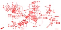 POMPA ACQUA/TERMOSTATO (1.8L) per Honda CIVIC 1.8 S 5 Porte 6 velocità manuale 2013
