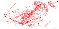 STOINO PAVIMENTO/ISOLATORE  per Honda CIVIC 1.8 S 5 Porte 6 velocità manuale 2013
