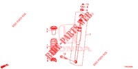 ASSORBITORE SCOSSE POST.  per Honda CIVIC 1.8 ES 5 Porte 6 velocità manuale 2014