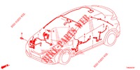 BARDATURA FILO (4) (RH) per Honda CIVIC 1.8 ES 5 Porte 6 velocità manuale 2014