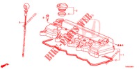 COPERTURA TESTA CILINDRO (1.8L) per Honda CIVIC 1.8 ES 5 Porte 6 velocità manuale 2014
