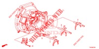 FORCA CAMBIO/VITE COLLOCAMENTO  per Honda CIVIC 1.8 ES 5 Porte 6 velocità manuale 2014