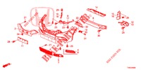 PARAURTI ANTERIORE  per Honda CIVIC 1.8 ES 5 Porte 6 velocità manuale 2014