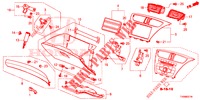 ABBELLIMENTO STRUMENTI (RH) per Honda CIVIC 1.8 SE 5 Porte 6 velocità manuale 2016