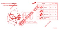 CONNETTORE ELETTRICO (ARRIERE) per Honda CIVIC 1.8 SE 5 Porte 6 velocità manuale 2016