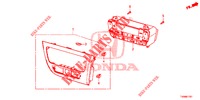 CONTROLLO RISCALDATORE (RH) per Honda CIVIC 1.8 SE 5 Porte 6 velocità manuale 2016