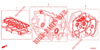 KIT GUARNIZIONE/ ASS. TRASMISSIONE (1.8L) per Honda CIVIC 1.8 SE 5 Porte 6 velocità manuale 2016