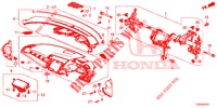 PANNELLO STRUMENTI (RH) per Honda CIVIC 1.0 EXGT 5 Porte 6 velocità manuale 2017