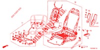 COMP. SEDILE ANT. (G.) (SIEGE REGLAGE MANUEL) (2) per Honda CIVIC 1.5 RS 5 Porte 6 velocità manuale 2018