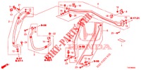 ARIA CONDIZIONATA (FLEXIBLES/TUYAUX) (RH) per Honda CIVIC 1.8 SE 5 Porte 6 velocità manuale 2013