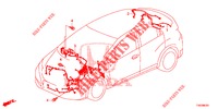 BARDATURA FILO (1) (RH) per Honda CIVIC 1.8 SE 5 Porte 6 velocità manuale 2013