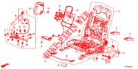 COMP. SEDILE ANT. (G.) (SIEGE REGLAGE MANUEL) per Honda CIVIC 1.8 SE 5 Porte 6 velocità manuale 2013