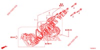 CORPO VALVOLA IMMISSIONE (1.8L) per Honda CIVIC 1.8 SE 5 Porte 6 velocità manuale 2013