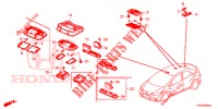 LUCE INTERIORE  per Honda CIVIC 1.8 SE 5 Porte 6 velocità manuale 2013