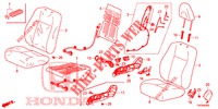 SEDILE ANTERIORE/CINTURE DI SICUREZZA (D.) (RH) per Honda CIVIC 1.8 SE 5 Porte 6 velocità manuale 2013