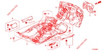 STOINO PAVIMENTO/ISOLATORE  per Honda CIVIC 1.8 SE 5 Porte 6 velocità manuale 2013