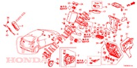 UNITA DI CONTROLLO (CABINE) (1) (RH) per Honda CIVIC 1.8 SE 5 Porte 6 velocità manuale 2013