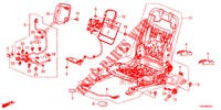 COMP. SEDILE ANT. (G.) (SIEGE REGLAGE MANUEL) per Honda CIVIC 2.2 EX 5 Porte 6 velocità manuale 2013