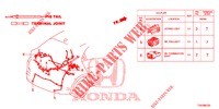 CONNETTORE ELETTRICO (ARRIERE) per Honda CIVIC 2.2 EX 5 Porte 6 velocità manuale 2013