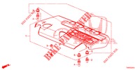 COPERTURA MOTORE (DIESEL) (2.2L) per Honda CIVIC 2.2 EX 5 Porte 6 velocità manuale 2013
