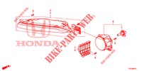 FENDINEBBIA / FARI DIURNI per Honda CIVIC 2.2 EX 5 Porte 6 velocità manuale 2013