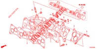 MOLTEPLICE ASPIRAZIONE (DIESEL) (2.2L) per Honda CIVIC 2.2 EX 5 Porte 6 velocità manuale 2013